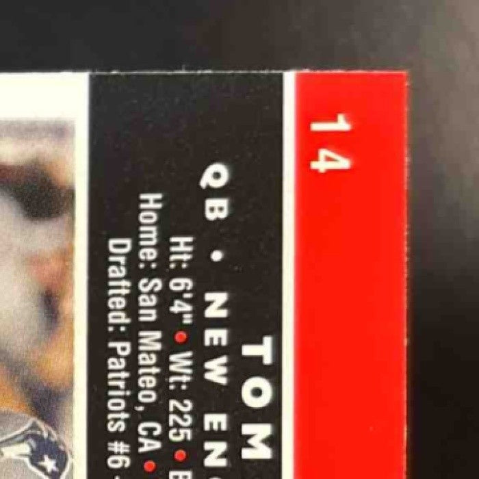 2007 Bowman Tom Brady #14 New England Patriots - Sports Cards