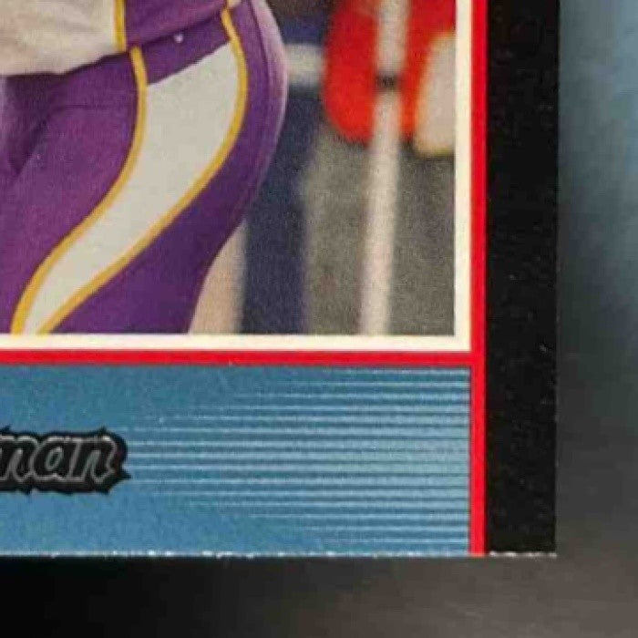 2007 Bowman Troy Williamson Blue /500 #76 Minnesota Vikings - Sports Cards