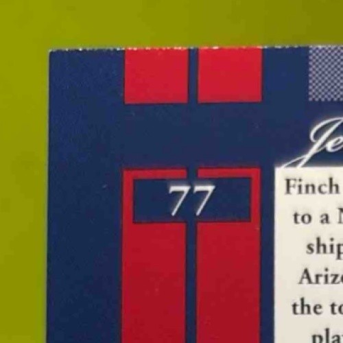 2007 Donruss Elite Extra Edition Jennie Finch #77 Arizona Wildcats - Sports Cards