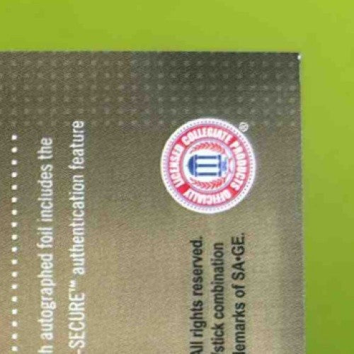 2007 SAGE Darius Walker Auto Silver /400 #A57 RC Notre Dame Fighting Irish - Sports Cards