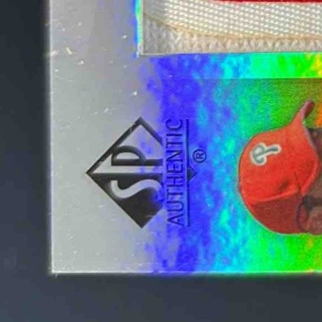 2007 SP Authentic Zack Segovia 11/50 #124 Auto RC Letter G Phillies - Sports Cards