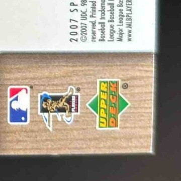 2007 SP Authentic Zack Segovia 11/50 #124 Auto RC Letter G Phillies - Sports Cards