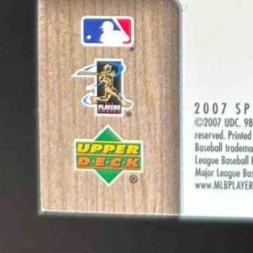 2007 SP Authentic Zack Segovia 18/50 #124 Auto RC Letter I Phillies - Sports Cards