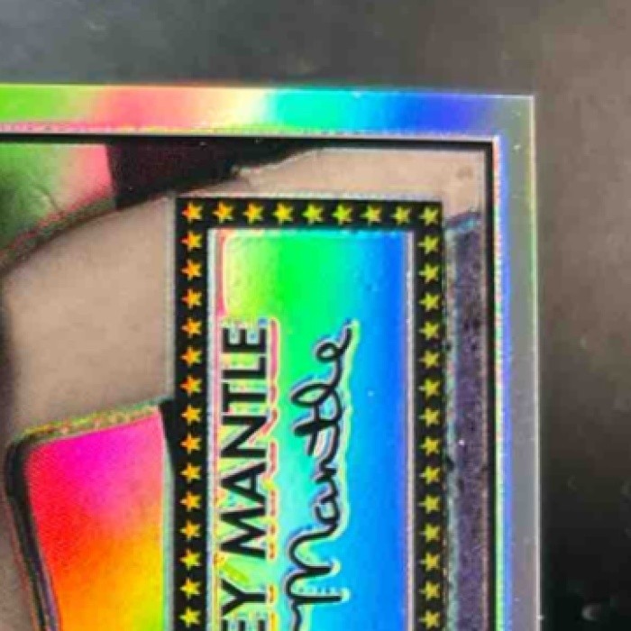 2007 Topps Chrome Mickey Mantle Story Refractor /500 #MMS6 New York Yankees - Sports Cards