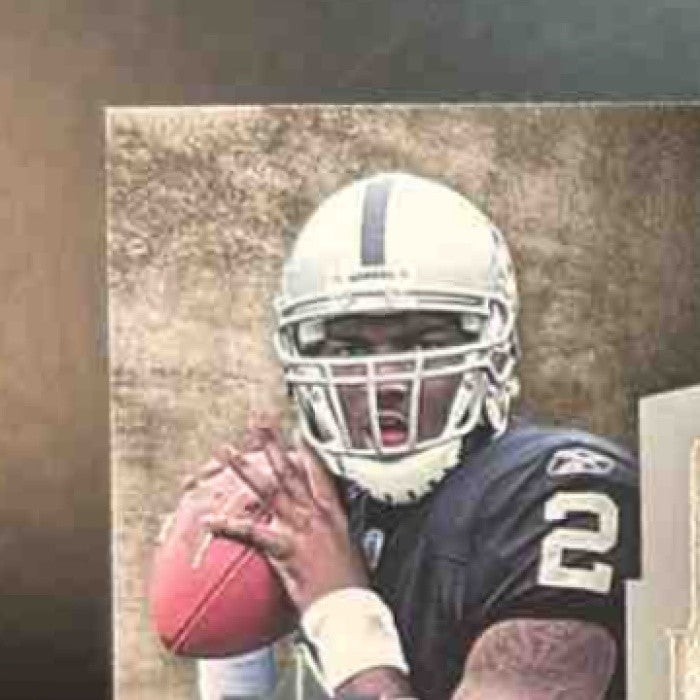 2007 UD Ultimate Collection Russell Adrian Peterson Calvin Johnsn TRI PATCH /50 - Sports Cards