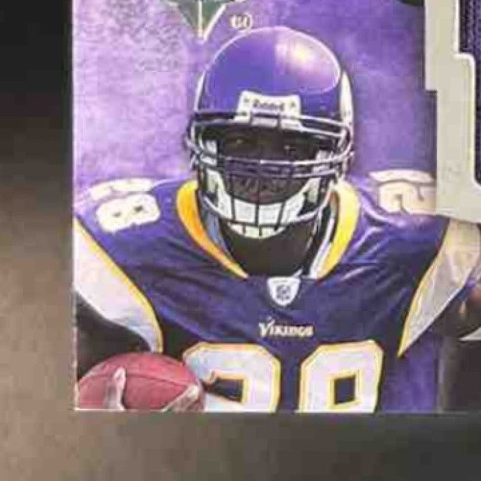 2007 UD Ultimate Collection Russell Adrian Peterson Calvin Johnsn TRI PATCH /50 - Sports Cards