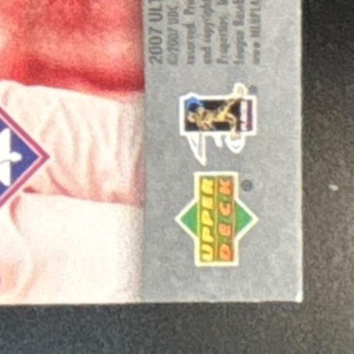 2007 Upper Deck Ultimate Collection Jimmy Rollins /450 #35 Philadelphia Phillies - Sports Cards