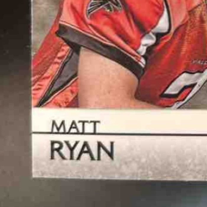 2008 Leaf Rookies & Stars Matt Ryan Freshman Orientation Patch Auto /25 MEM RC - Sports Cards