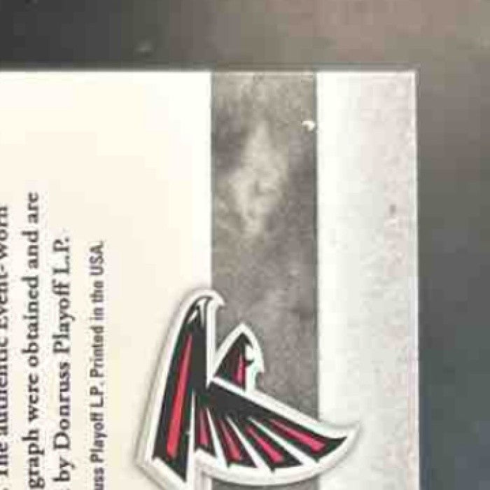 2008 Leaf Rookies & Stars Matt Ryan Freshman Orientation Patch Auto /25 MEM RC - Sports Cards