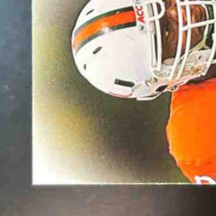 2008 Press Pass Calais Campbell Auto Bronze #PPS-CC Miami Hurricanes - Sports Cards