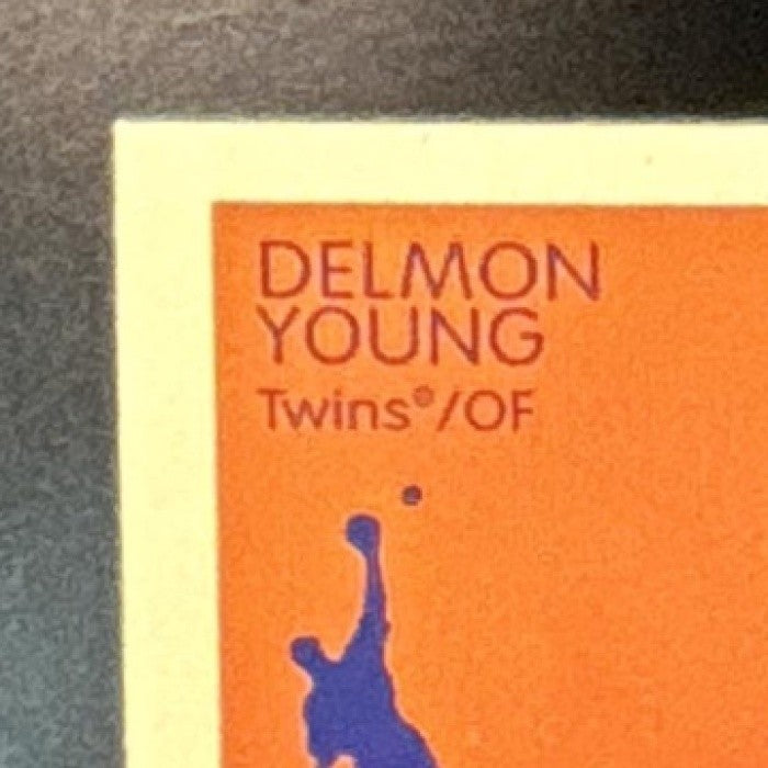 2008 Upper Deck Goudey Delmon Young Mini Red Backs #111 Minnesota Twins - Sports Cards