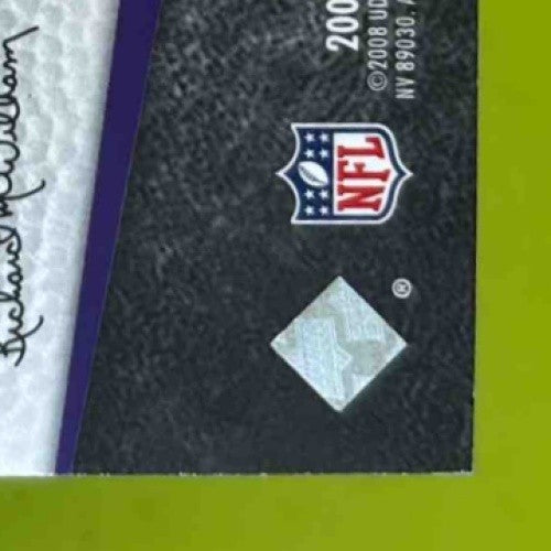 2008 Upper Deck Icons Adrian Peterson Future Stars Materials Minnesota Vikings - Sports Cards
