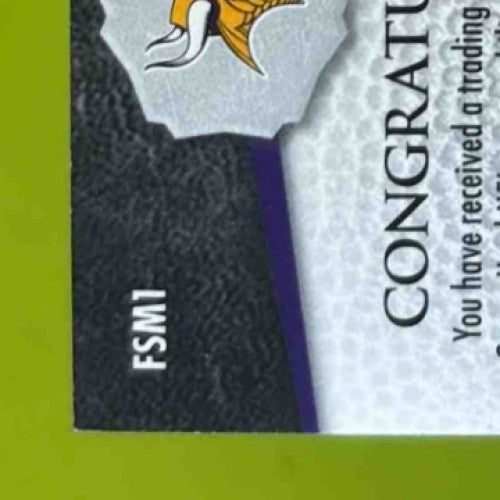 2008 Upper Deck Icons Adrian Peterson Future Stars Materials Minnesota Vikings - Sports Cards