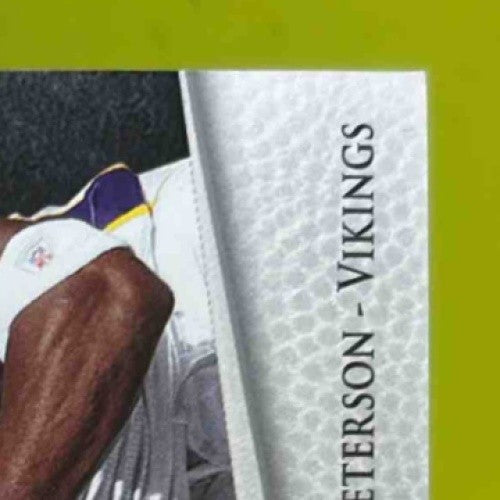 2008 Upper Deck Icons Adrian Peterson Future Stars Materials Minnesota Vikings - Sports Cards