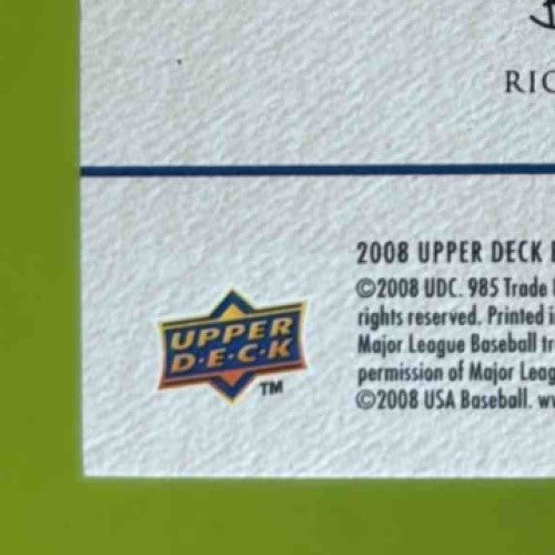 2008 Upper Deck Kyle Buchanan USA Junior National Team Auto Red /50 #USJR-KB - Sports Cards