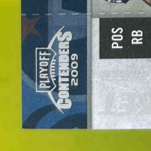 2009 Panini Playoff Contenders Javon Ringer #134 RC Auto Tennessee Titans - Sports Cards