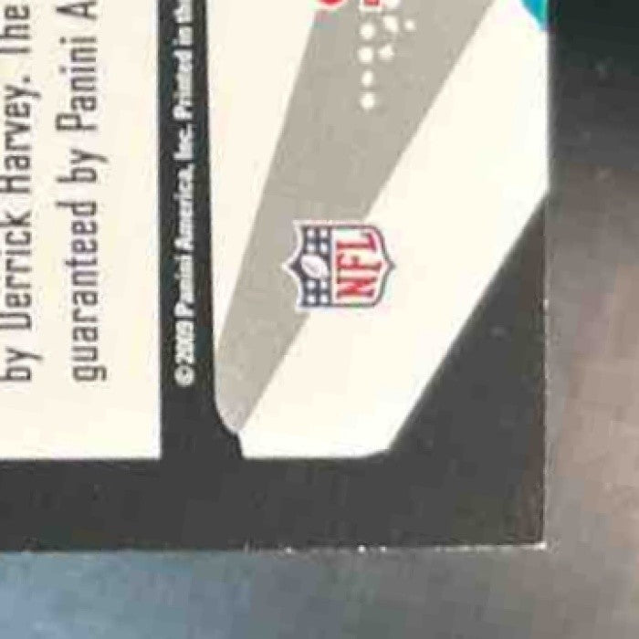 2009 Panini Score Inscriptions Derrick Harvey Auto #134 Jacksonville Jaguars - Sports Cards