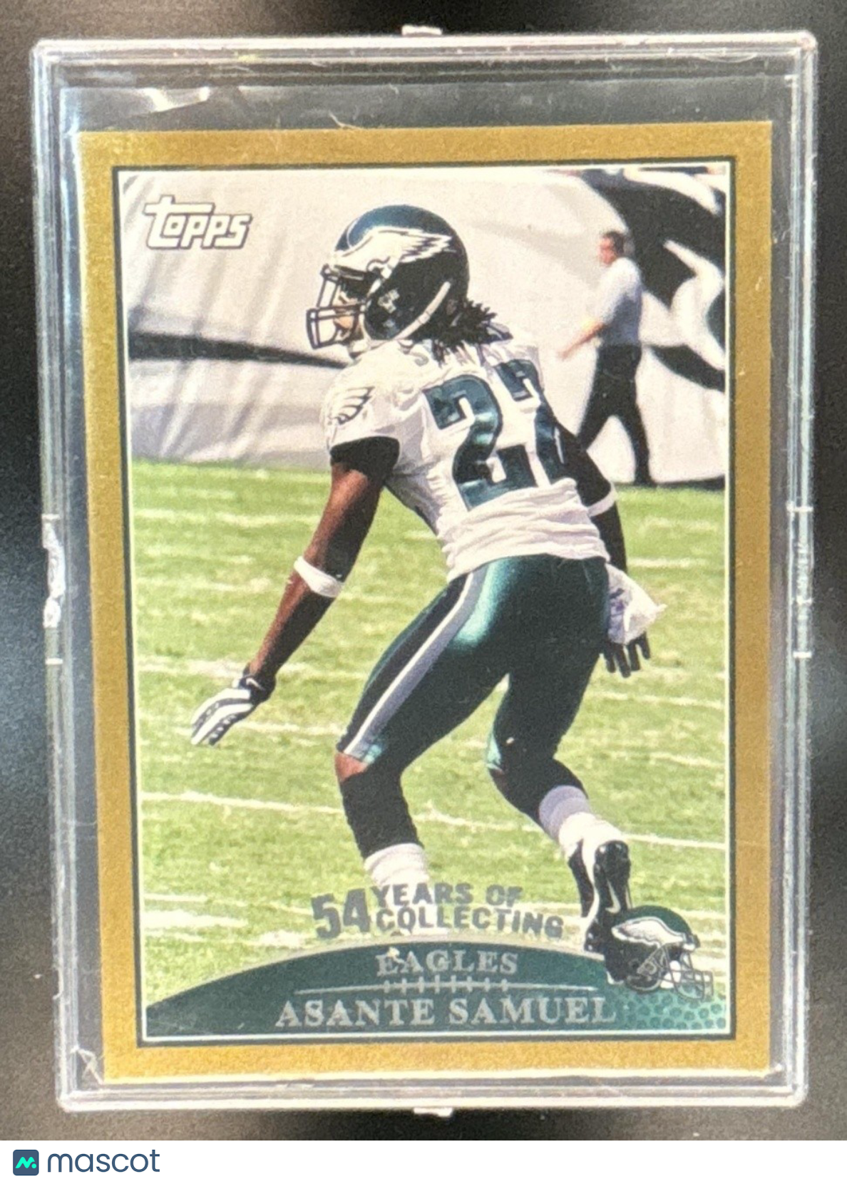 2009 Topps Asante Samuel Gold 694/2009 #271 Philadelphia Eagles - Sports Cards