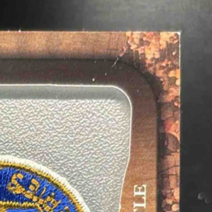 2009 Topps Mickey Mantle 1952 World Series Legends Commemorative Patch Yankees - Sports Cards