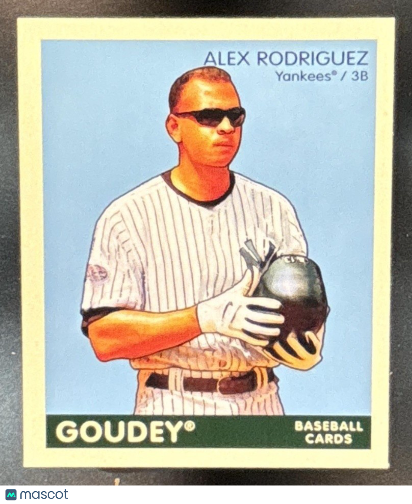 2009 Upper Deck Goudey Alex Rodriguez Mini Navy Blue Back #135 New York Yankees - Sports Cards