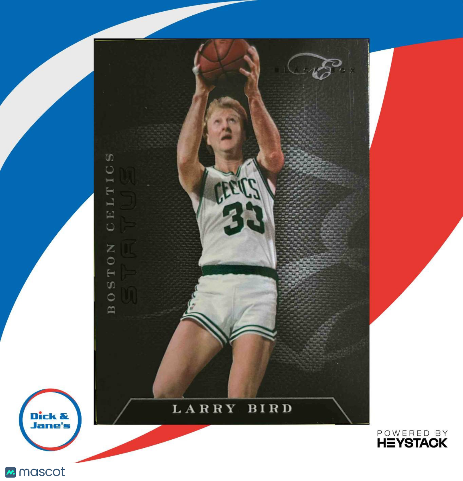2010-11 Panini Elite Black Box Larry Bird Status /99 #130 Boston Celtics - Sports Cards