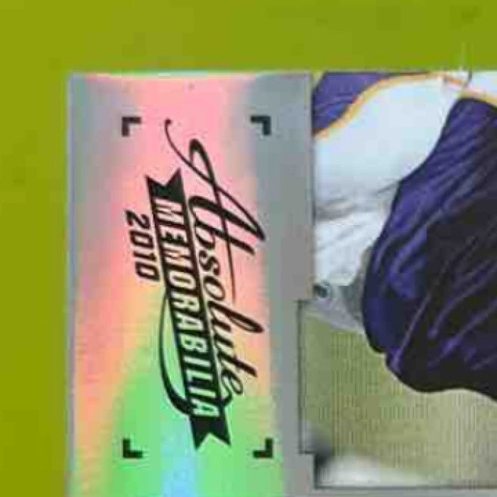 2010 Absolute Memorabilia Brett Favre Tools of Trade Double Material /25 Vikings - Sports Cards
