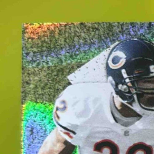 2010 Donruss Elite Matt Forte Down and Distance Patch JSY Red Zone Prime 5/50 - Sports Cards