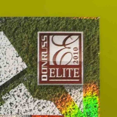 2010 Donruss Elite Matt Forte Down and Distance Patch JSY Red Zone Prime 5/50 - Sports Cards