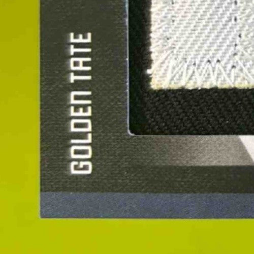 2010 Panini Threads Golden Tate /240 #175 RC Auto Seattle Seahawks Letter ’T’ - Sports Cards