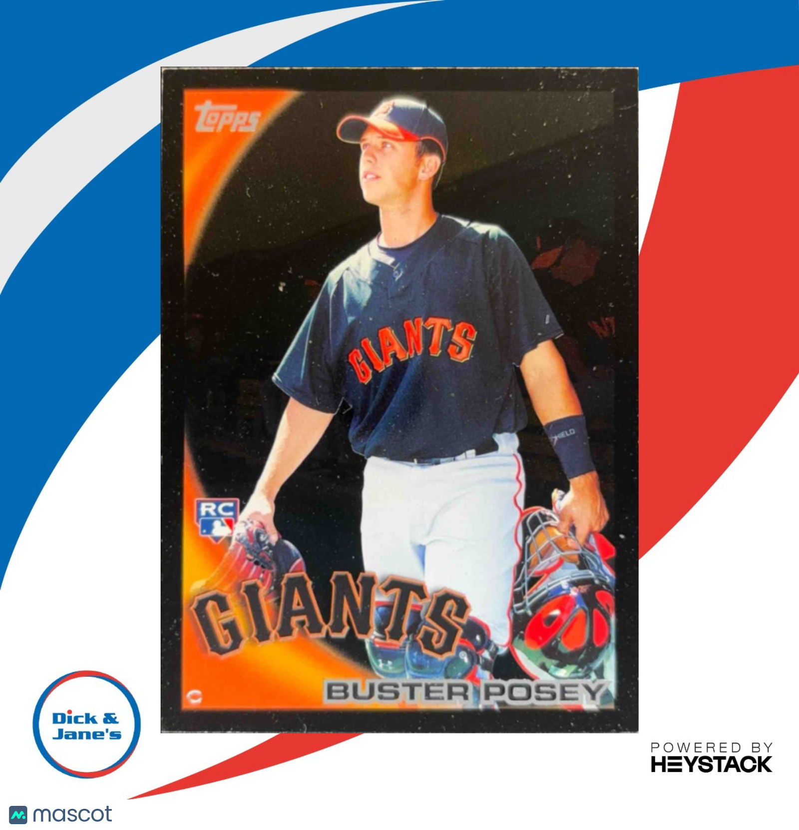 2010 Topps Buster Posey Black Border Parallel #2 RC San Francisco Giants Rookie - Sports Cards