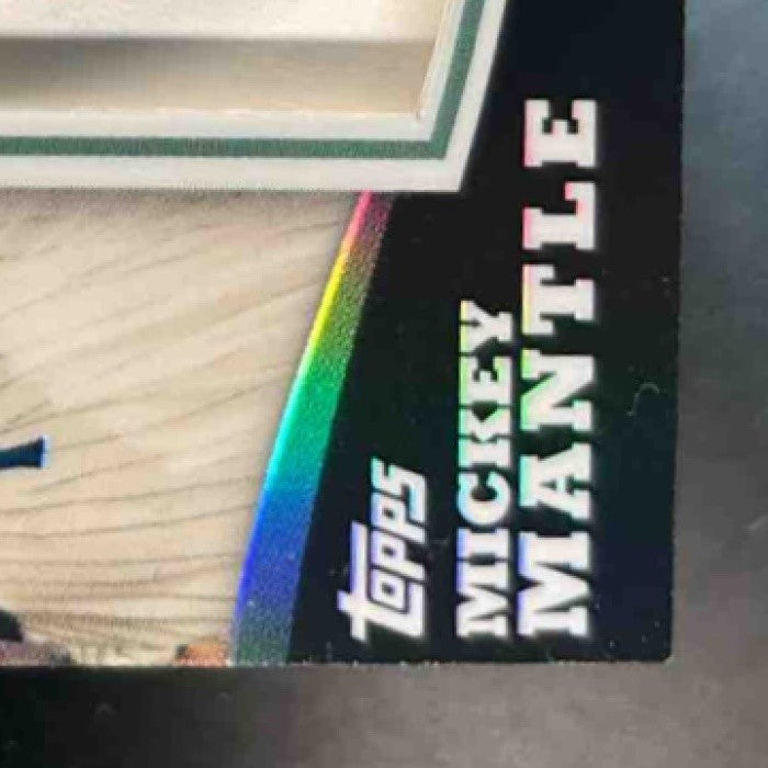 2010 Topps Mickey Mantle MVP Manufactured Patches #HOF MM3 New York Yankees - Sports Cards