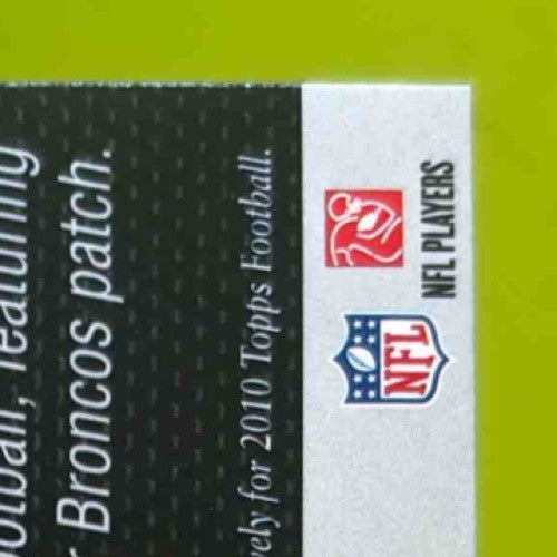2010 Topps Tim Tebow Throwback Patch #LPC-36 RC Denver Broncos - Sports Cards