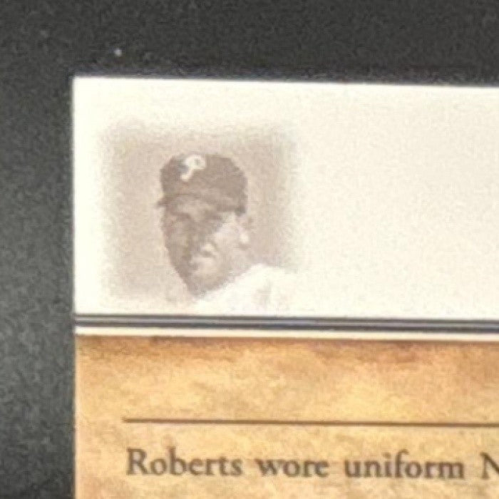 2010 Topps Tribute Robin Roberts Relics Black /50 #TR-RR Philadelphia Phillies - Sports Cards