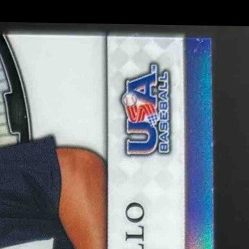 2011 Bowman Sterling Dominic Ficociello USA Baseball Relics #USAR-DF MEM - Sports Cards