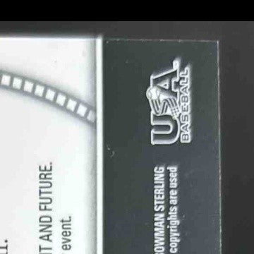 2011 Bowman Sterling Dominic Ficociello USA Baseball Relics #USAR-DF MEM - Sports Cards