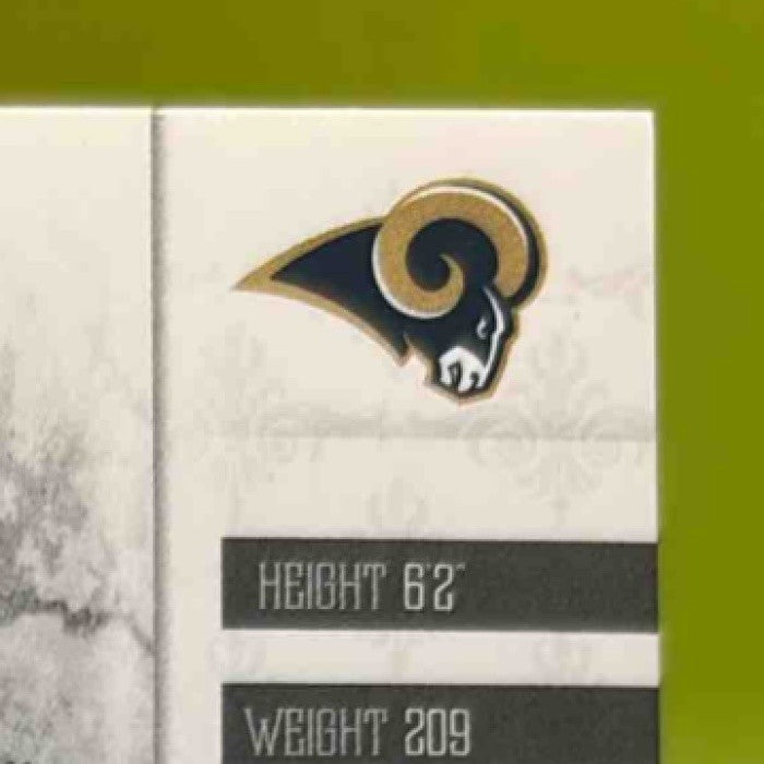 2011 Panini Plates & Patches Austin Pettis /499 #225 RC Auto St. Louis Rams - Sports Cards