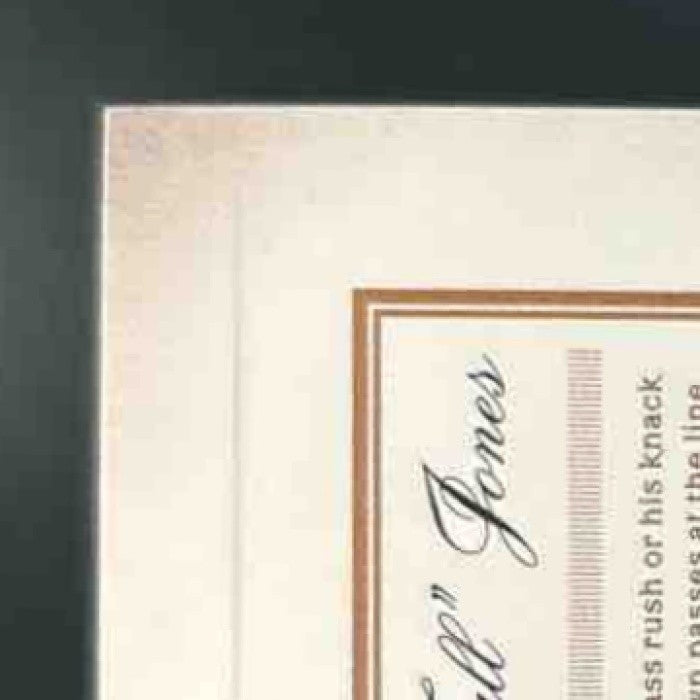 2011 Panini Prime Signatures Ed ’Too Tall’ Jones /499 #58 Dallas Cowboys - Sports Cards