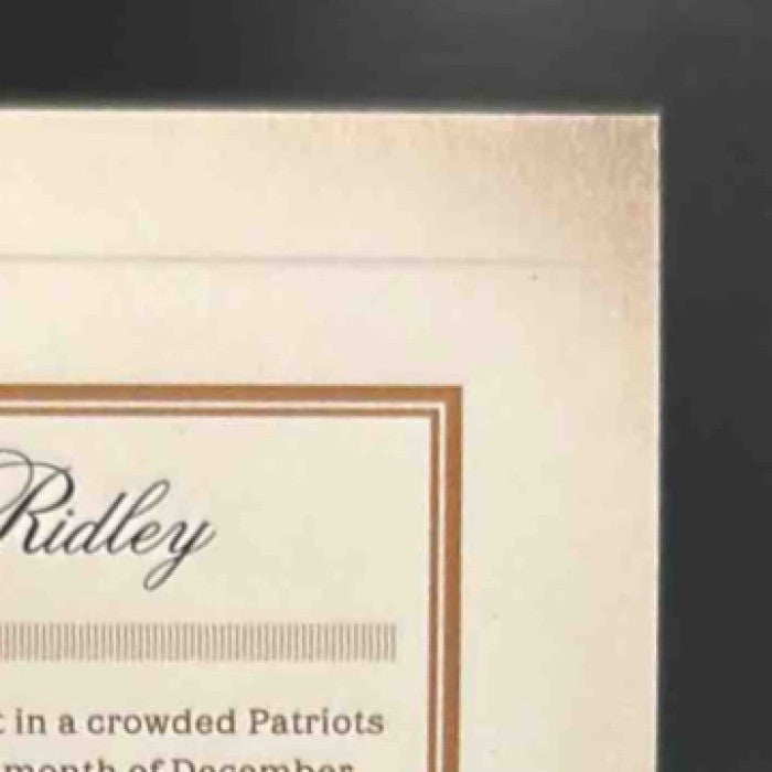 2011 Panini Prime Signatures Stevan Ridley /249 RC Auto New England Patriots - Sports Cards