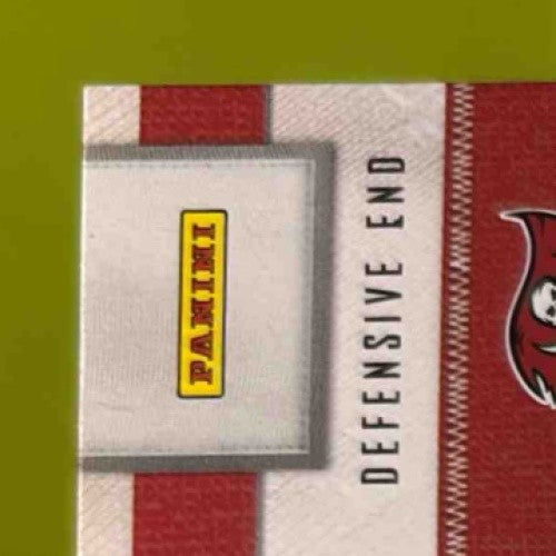 2011 Panini Threads Da Quan Bowers /300 RC Auto Tampa Bay Buccaneers Letter O - Sports Cards