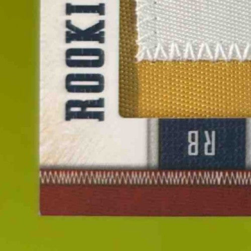 2011 Panini Threads Shane Vereen Rookie Patch Auto Gold 6/6 #270 RC Inscribed - Sports Cards