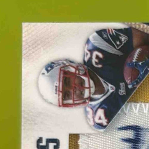 2011 Panini Threads Shane Vereen Rookie Patch Auto Gold 6/6 #270 RC Inscribed - Sports Cards