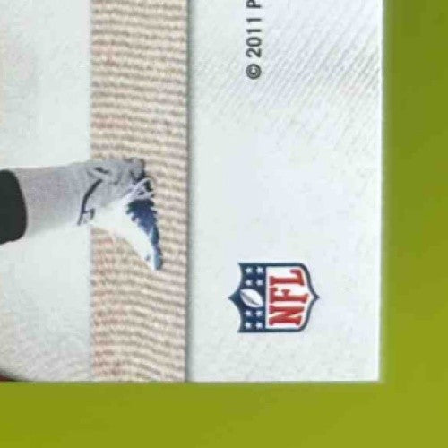 2011 Panini Threads Shane Vereen Rookie Patch Auto Gold 6/6 #270 RC Inscribed - Sports Cards