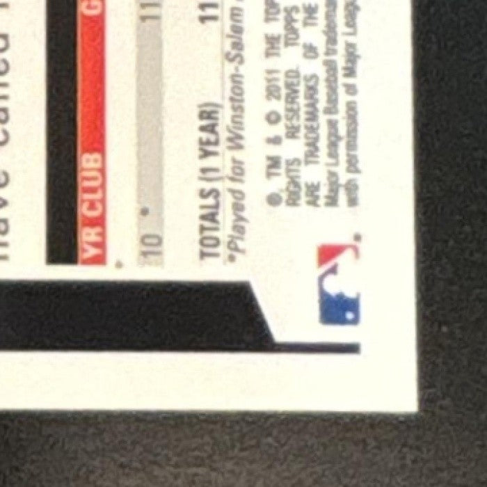 2011 Topps Chrome Chris Sale Rookie Auto #205 RC Chicago White Sox - Sports Cards