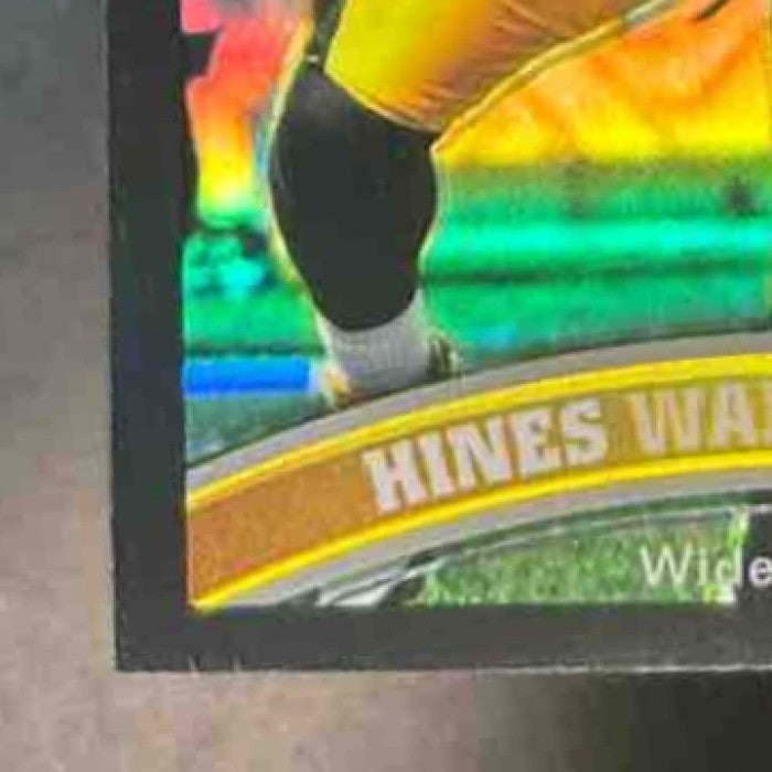 2011 Topps Chrome Hines Ward Black Refractor /299 #85 Pittsburgh Steelers - Sports Cards