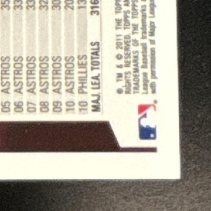2011 Topps Chrome Roy Oswalt Gold Refractor /50 #125 Philadelphia Phillies - Sports Cards