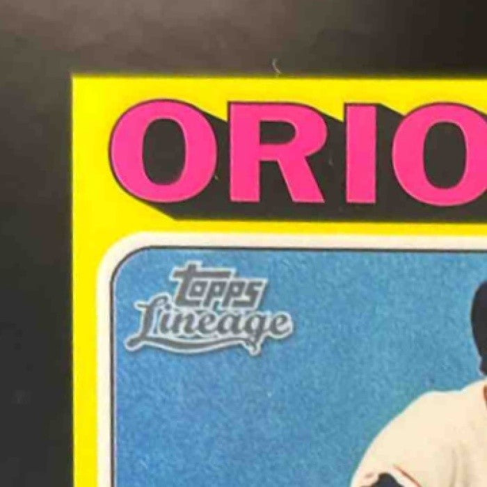 2011 Topps Lineage Brooks Robinson 1975 Mini Relics #75R-BR Baltimore Orioles - Sports Cards