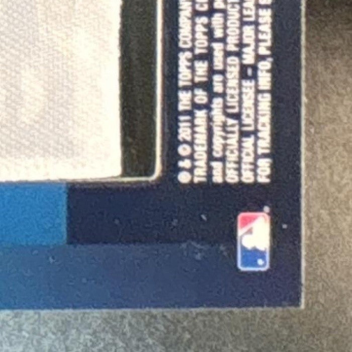 2011 Topps Ricky Romero Silk Collection /50 #62 Toronto Blue Jays - Sports Cards