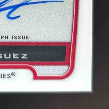 2012 Bowman Julio Rodriguez Chrome Prospect Auto #BCP101 Philadelphia Phillies - Sports Cards