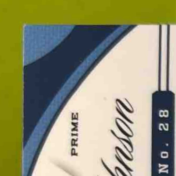 2012 Panini Certified Chris Johnson Mirror Emerald 1/5 #41 Tennessee Titans - Sports Cards