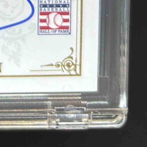 2012 Panini Cooperstown Barry Larkin Signatures /199 HOF-BL Auto Cincinnati Reds - Sports Cards